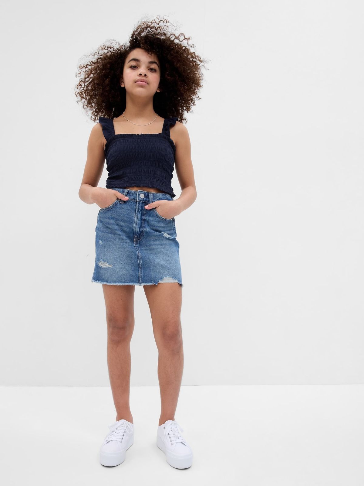 Kids Smocked Tank Top-665820002