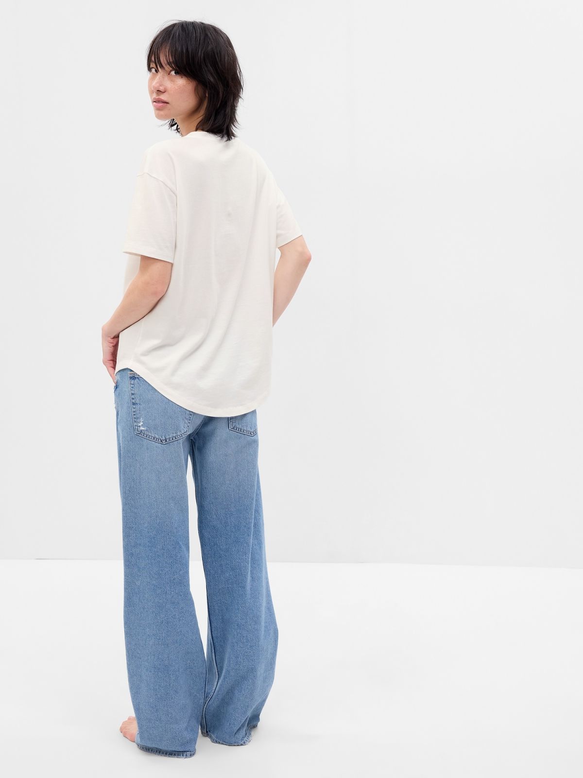 Easy Gap Logo T-Shirt-627139001