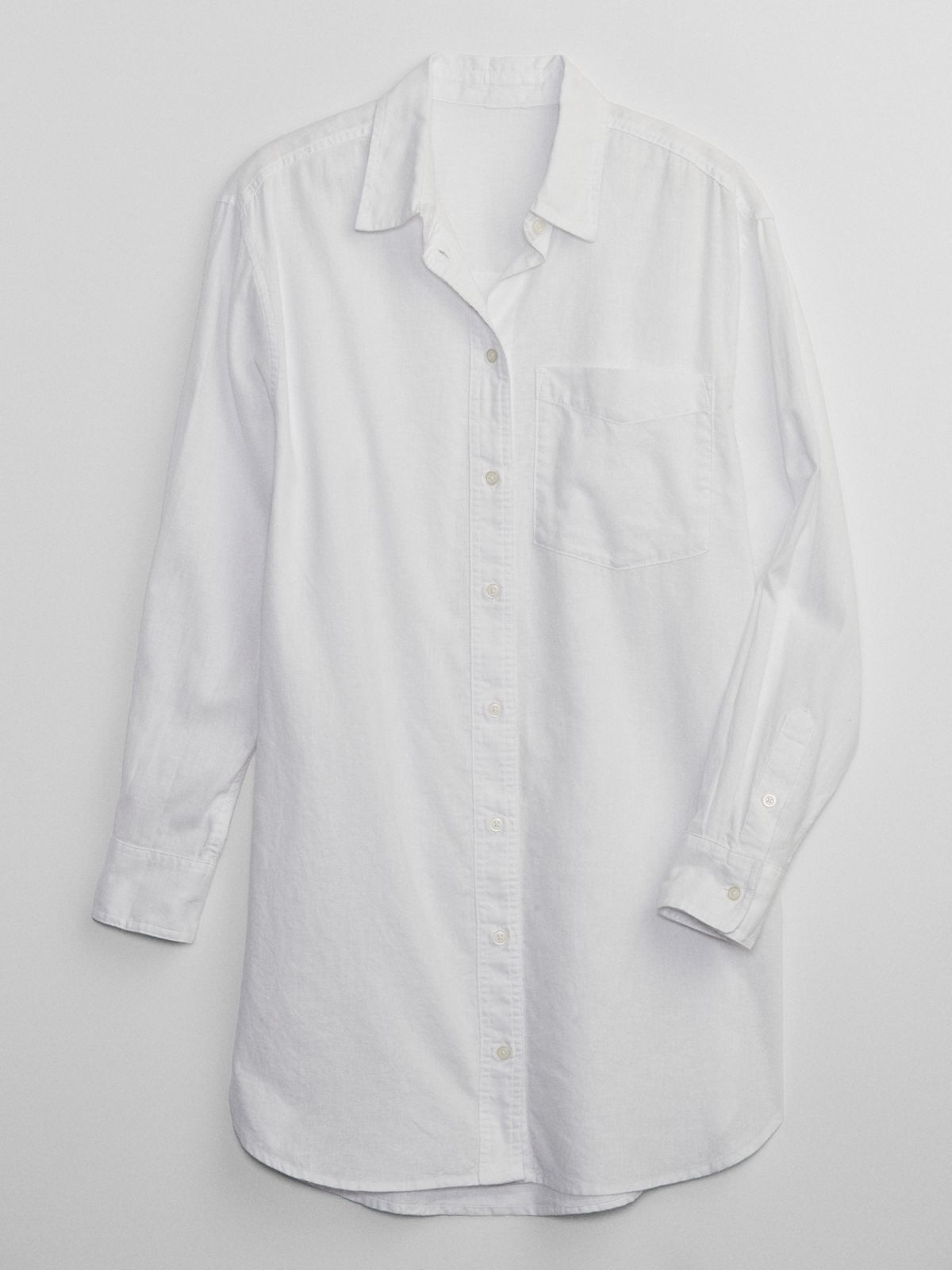 Oversized Λινή Τουνίκ Πουκαμίσα-663134001