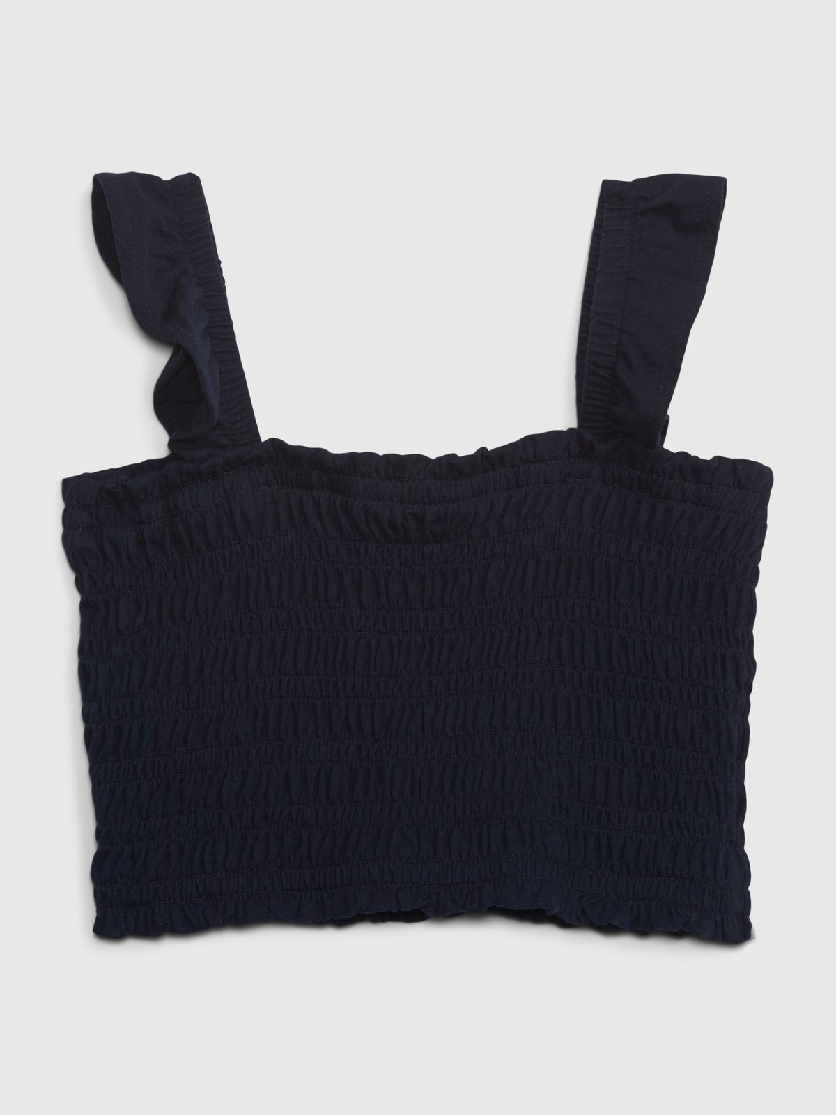 Μπλε Παιδικό Smocked Αμάνικο Τοπ-665820002