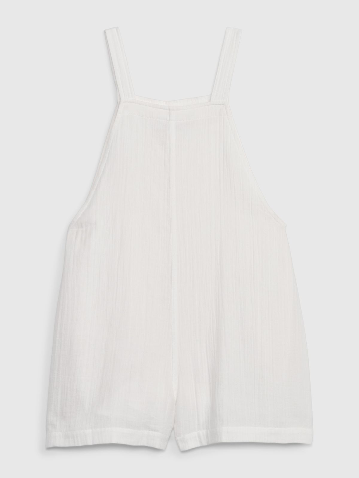 Άσπρο Παιδικό Crinkle Gauze Utility Romper-664474000