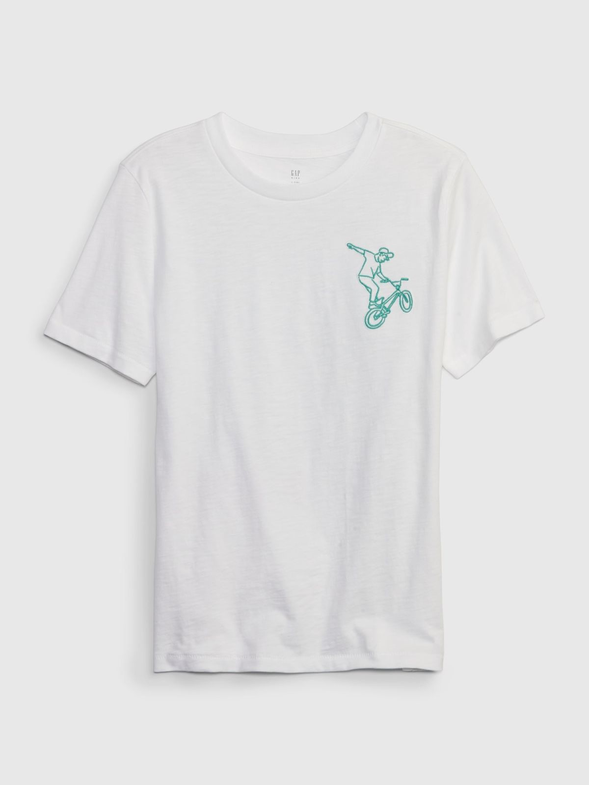 Άσπρη Παιδική Graphic Μπλούζα-592123000