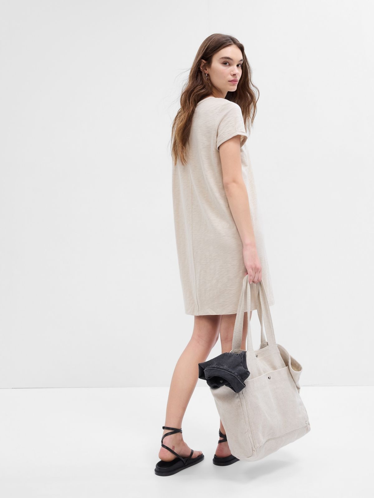 Gap Logo T-Shirt Dress-627102003