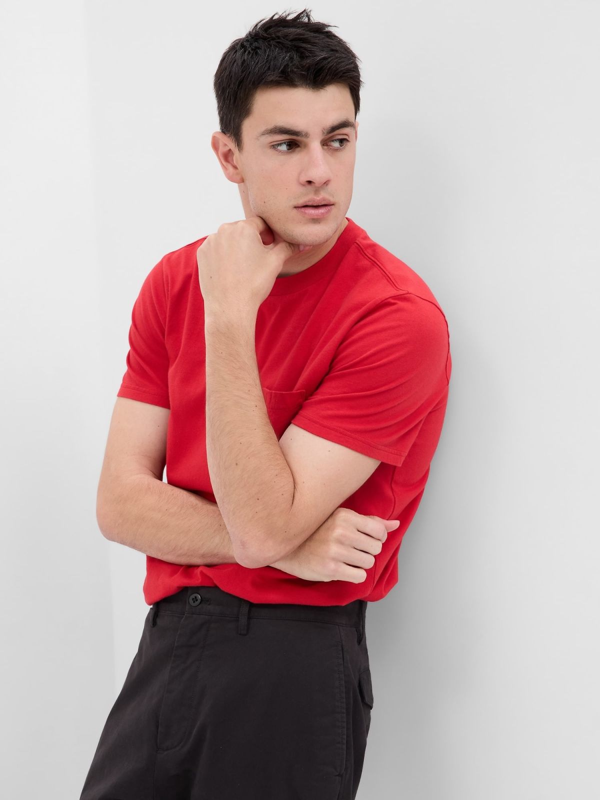 Organic Cotton Pocket T-Shirt-878111052