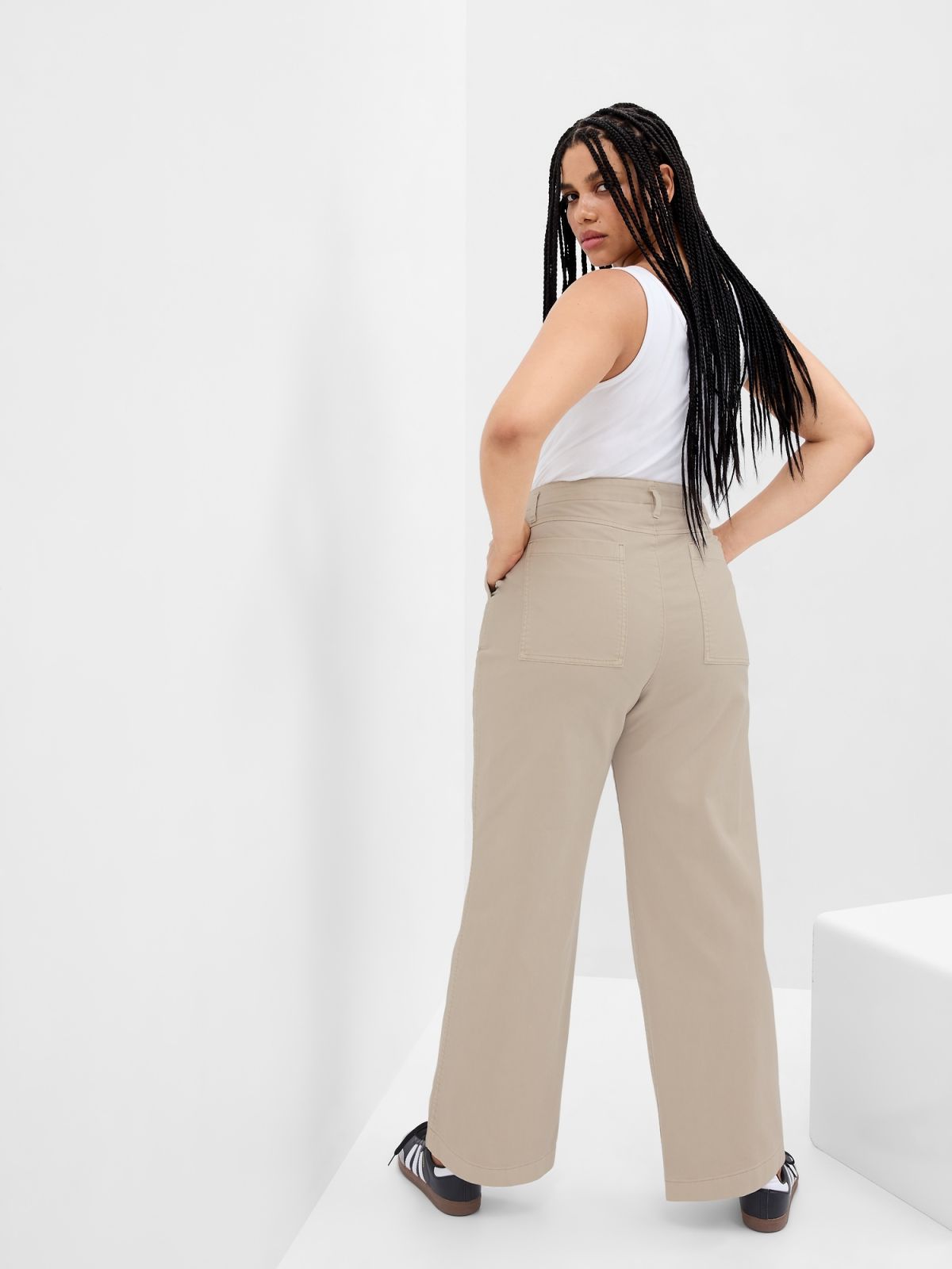 The Loose Khaki Washwell Παντελόνι-802061005