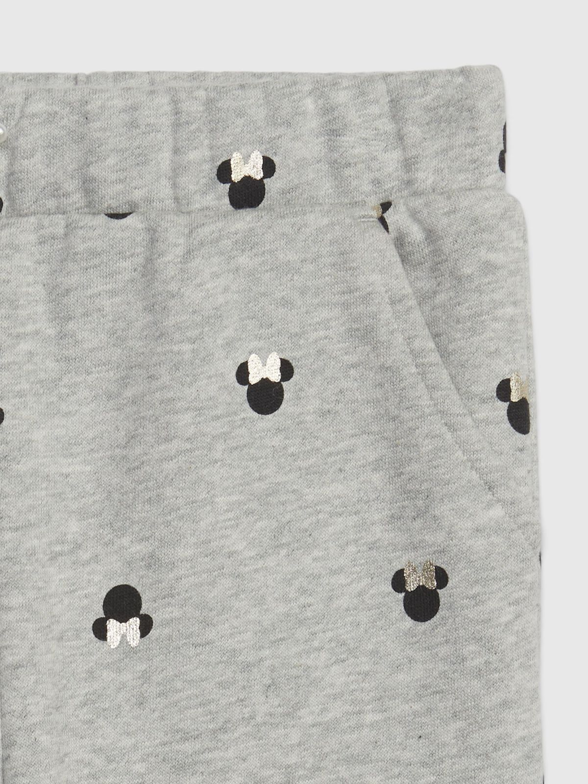 Μπεζ babyGap | Disney Minnie Mouse Fleece Παντελόνι Φόρμα-785718000