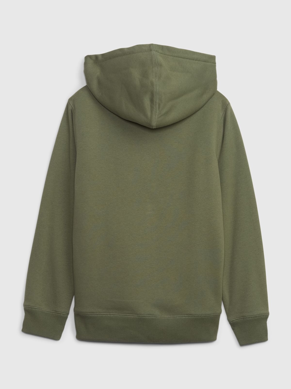 Πράσινο Παιδικό Gap Logo Sherpa-Lined Zip Φούτερ-726332002