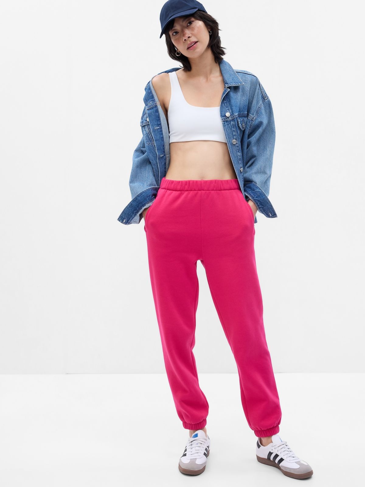 Vintage Soft High Rise Boyfriend Joggers-765568002