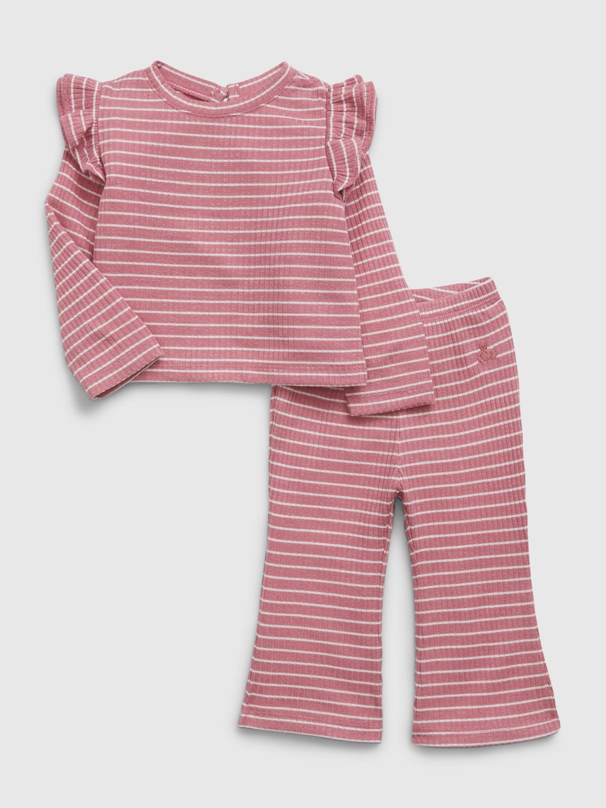 Baby Rib Two-Piece Outfit Set-783748003