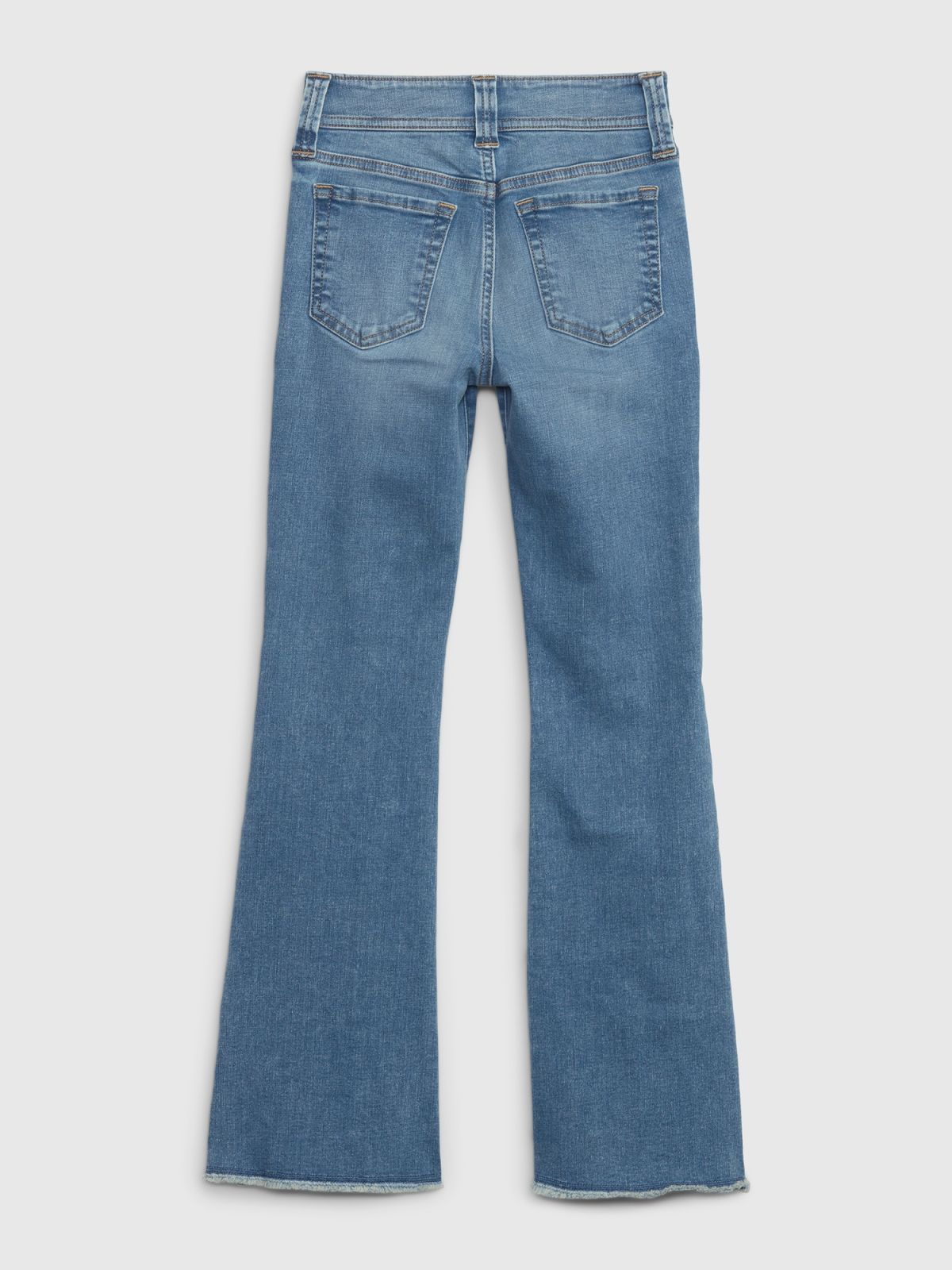 Μπλε Παιδικό High Rise '70s Flare Jean Παντελόνι με Washwell-715858000