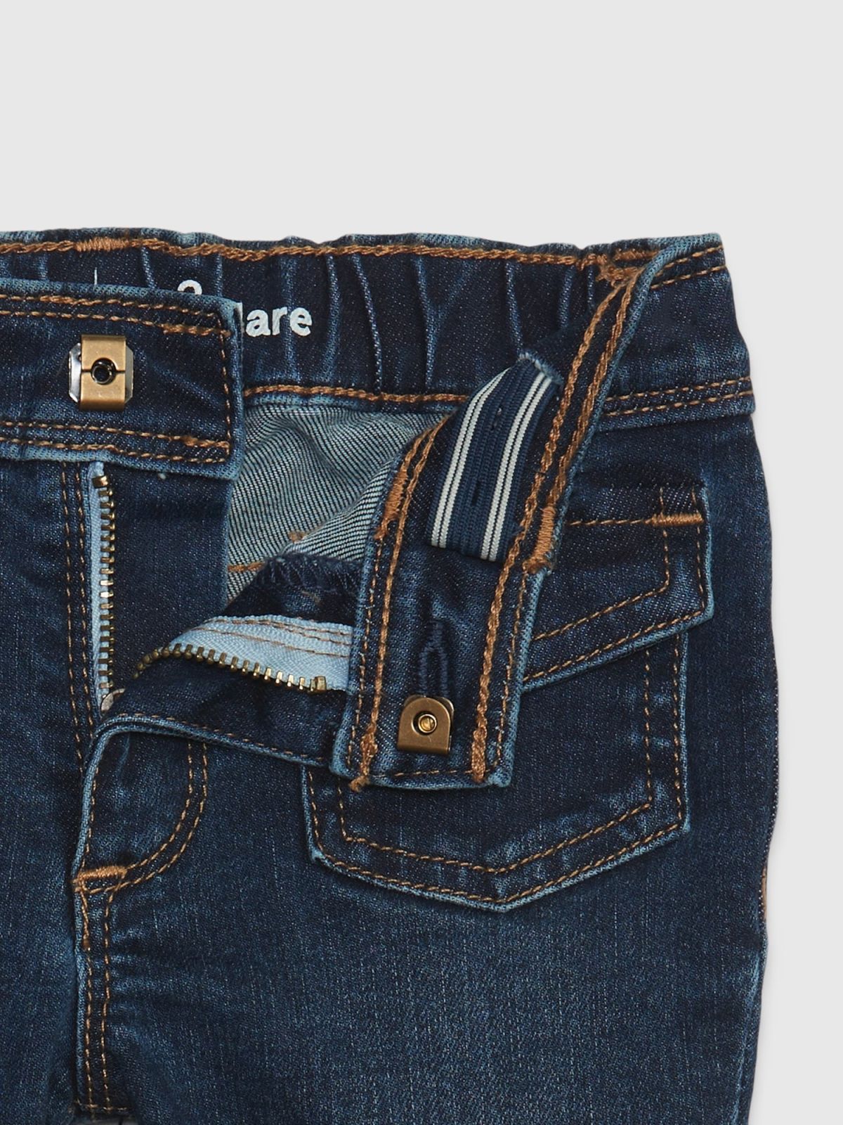 Μπλε Νηπιακό '70s Flare Jeans Παντελόνι με Washwell-780130000