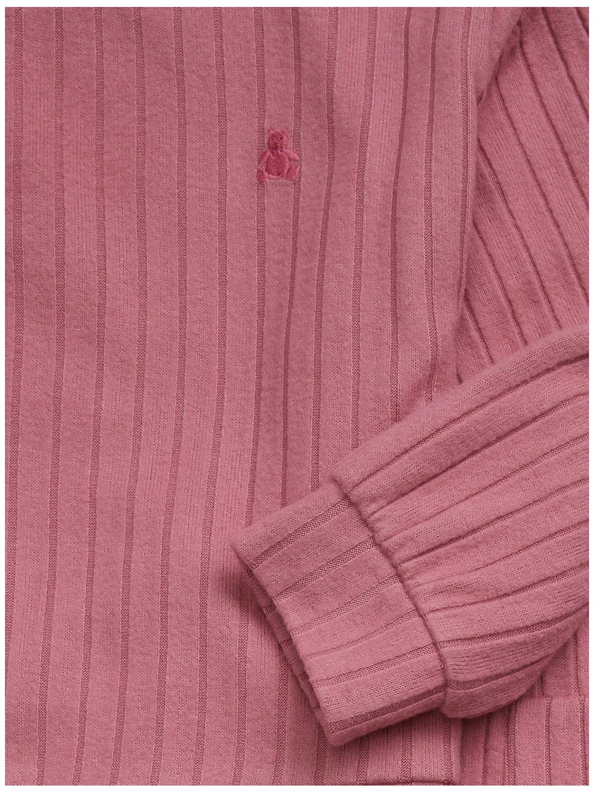 Ροζ Νηπιακό Softspun Rib Φούτερ Σετ-785643000