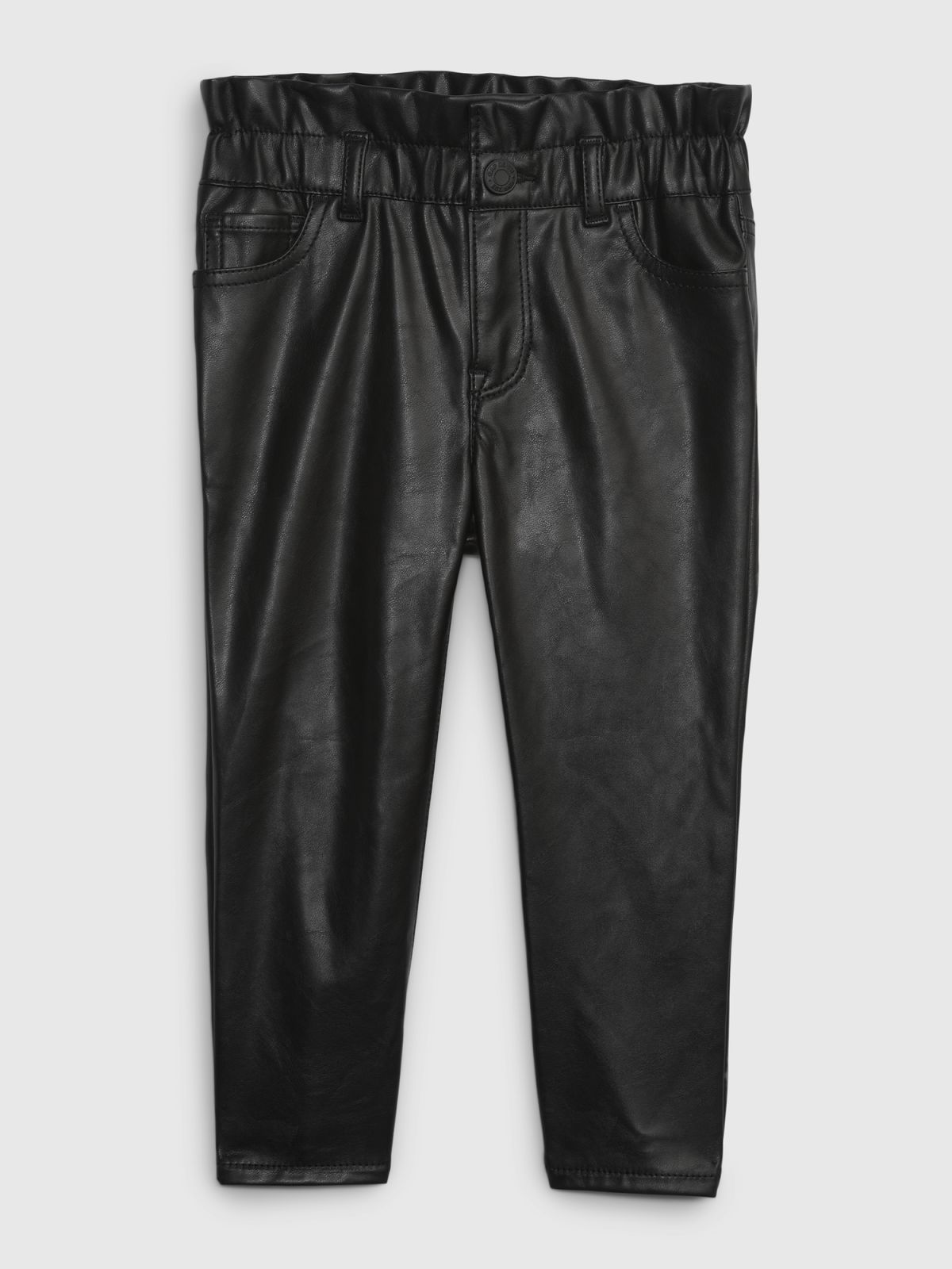Μαύρο Νηπιακό Faux-Leather Just Like Mom Jean Παντελόνι-780091000