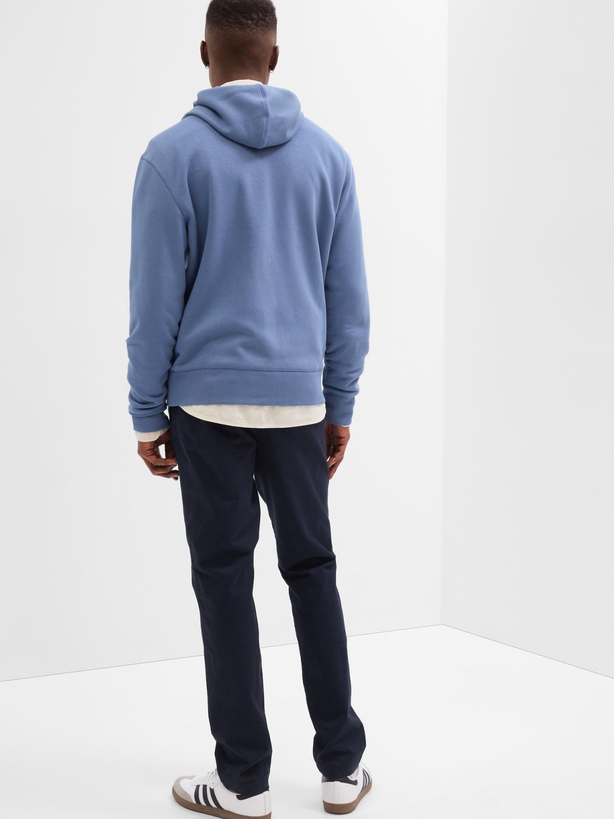 Μπλε Gap Logo Zip Φούτερ-776745001