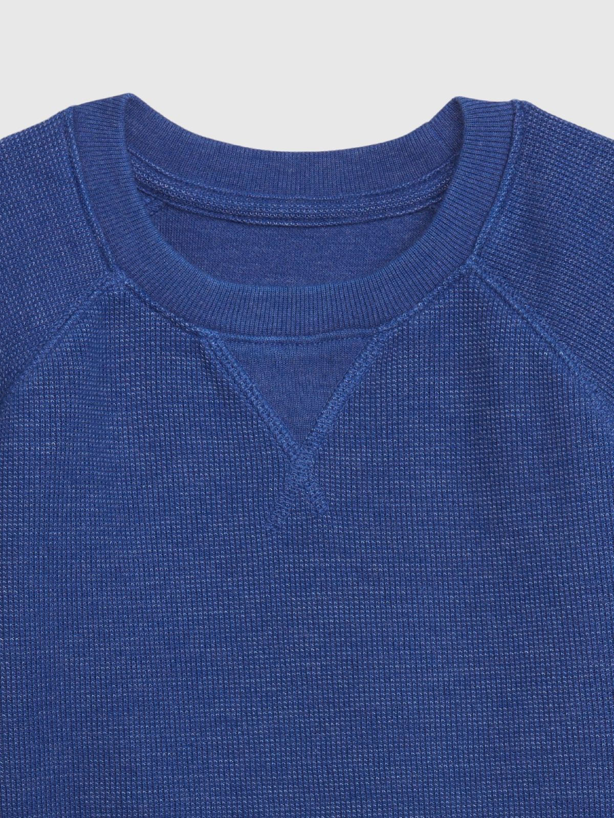 Μπλε Νηπιακή Waffle Μπλούζα-774153000