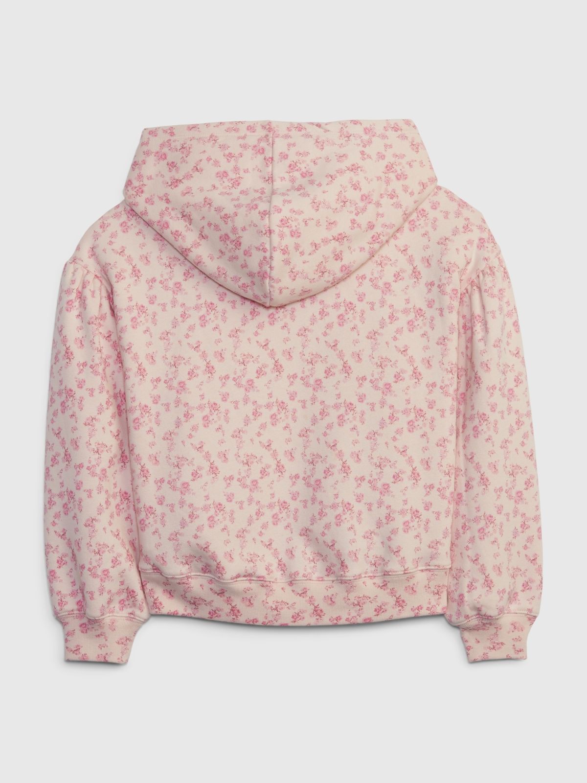 Gap × LoveShackFancy Kids Floral Cropped Logo Hoodie-739942000