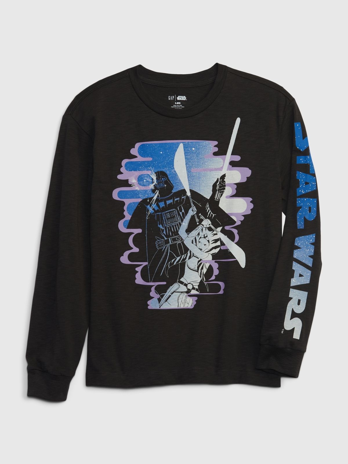 Μαύρη GapKids | Star Wars™ 100% Οργανικό Βαμβάκι Graphic Μπλούζα-735940002