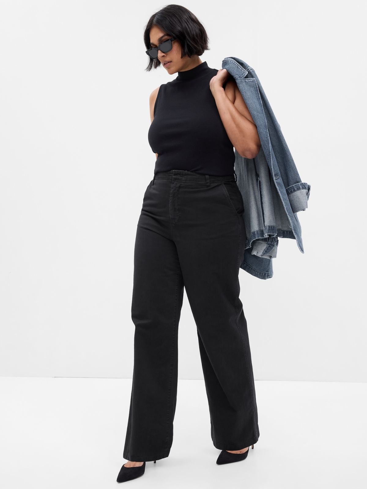 Μαύρο The Loose Khaki Washwell Παντελόνι-802061007