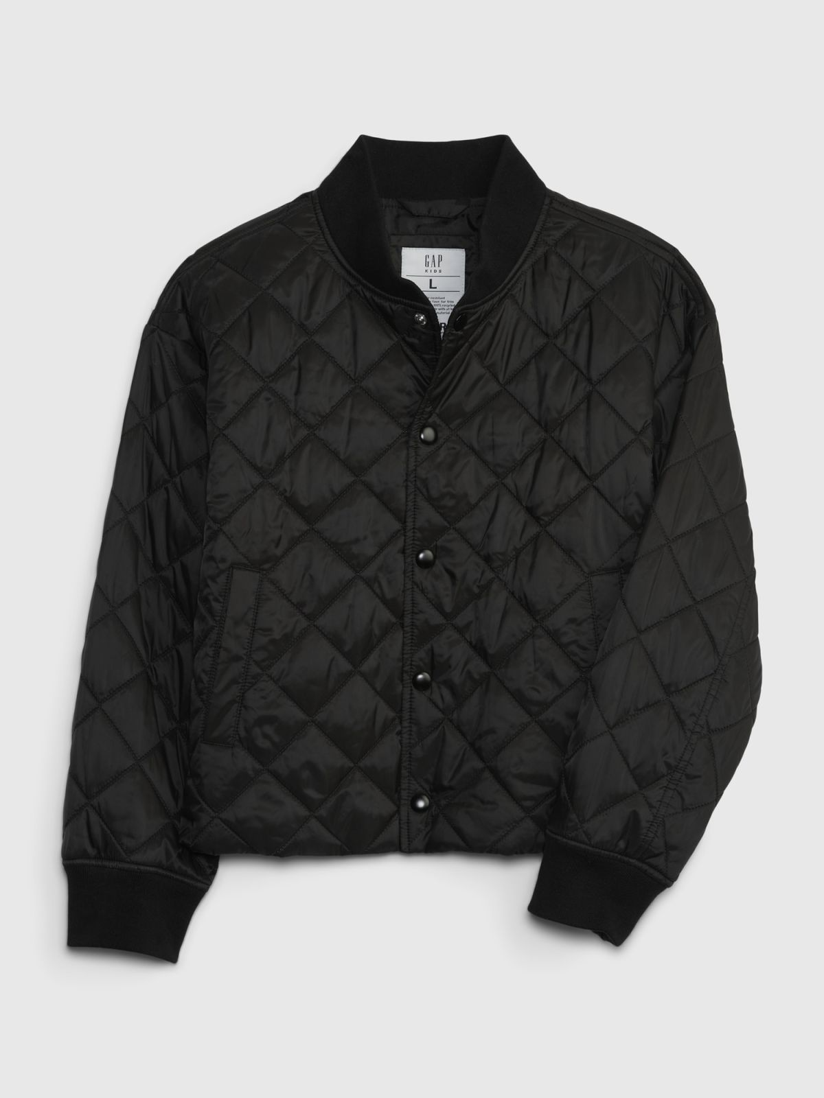 Multi Παιδικό 100% Ανακυκλωμένο Lightweight Quilted Puffer Μπουφάν-739427001