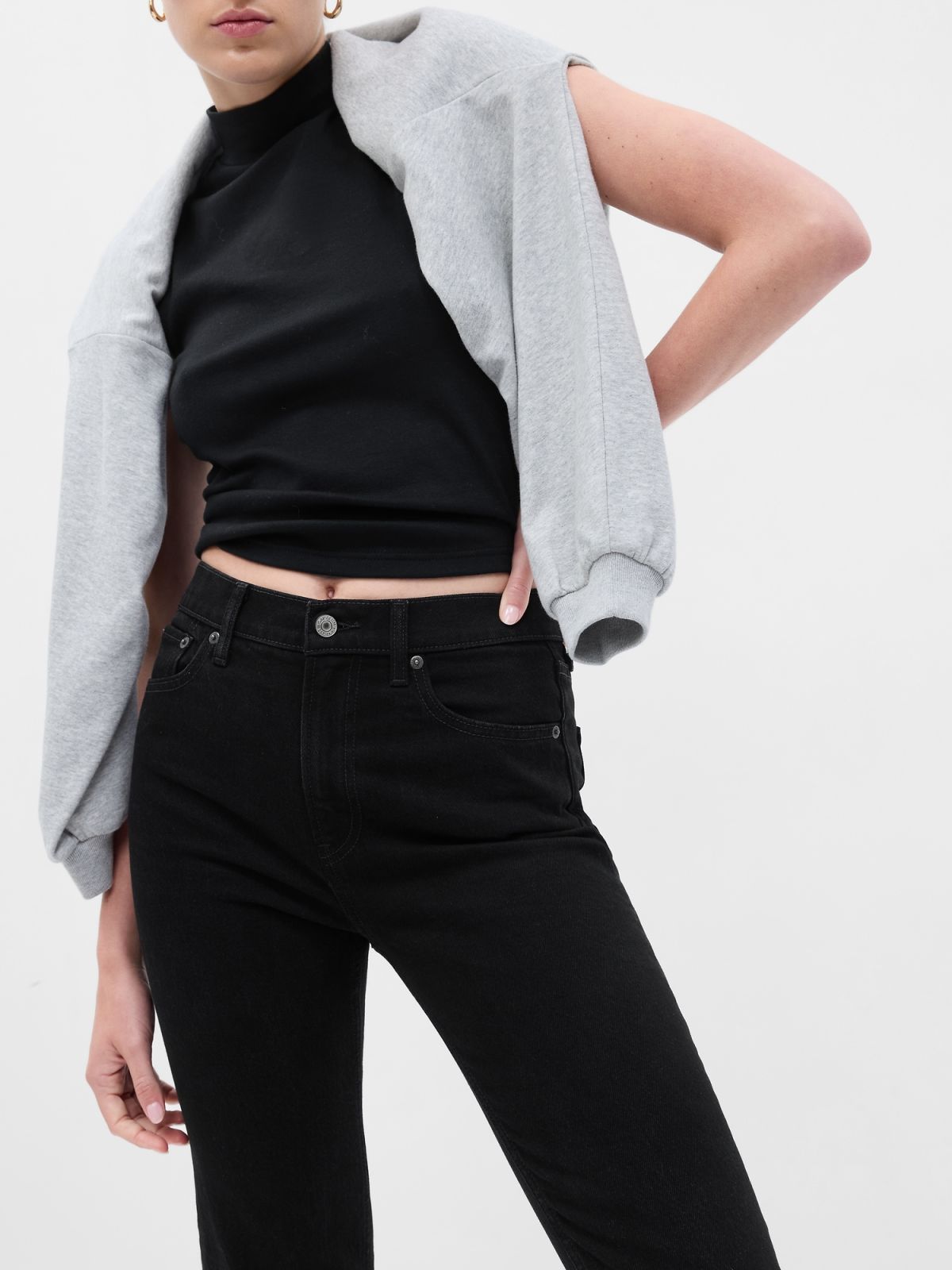 High Rise '90s Straight Τζιν Παντελόνι-728820000