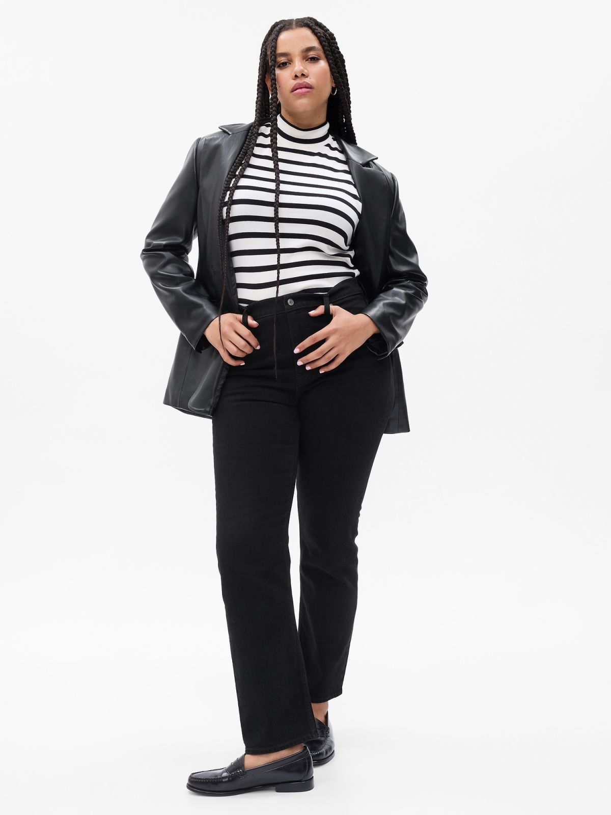 High Rise '90s Straight Τζιν Παντελόνι-728820000