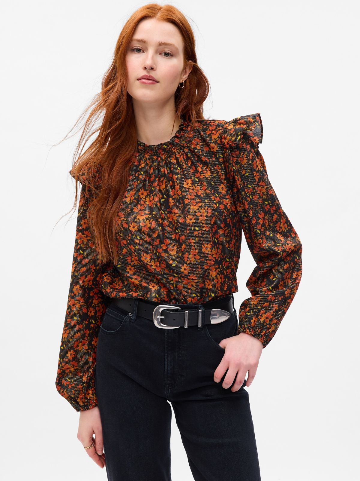 Ruffle Shirt-742629002