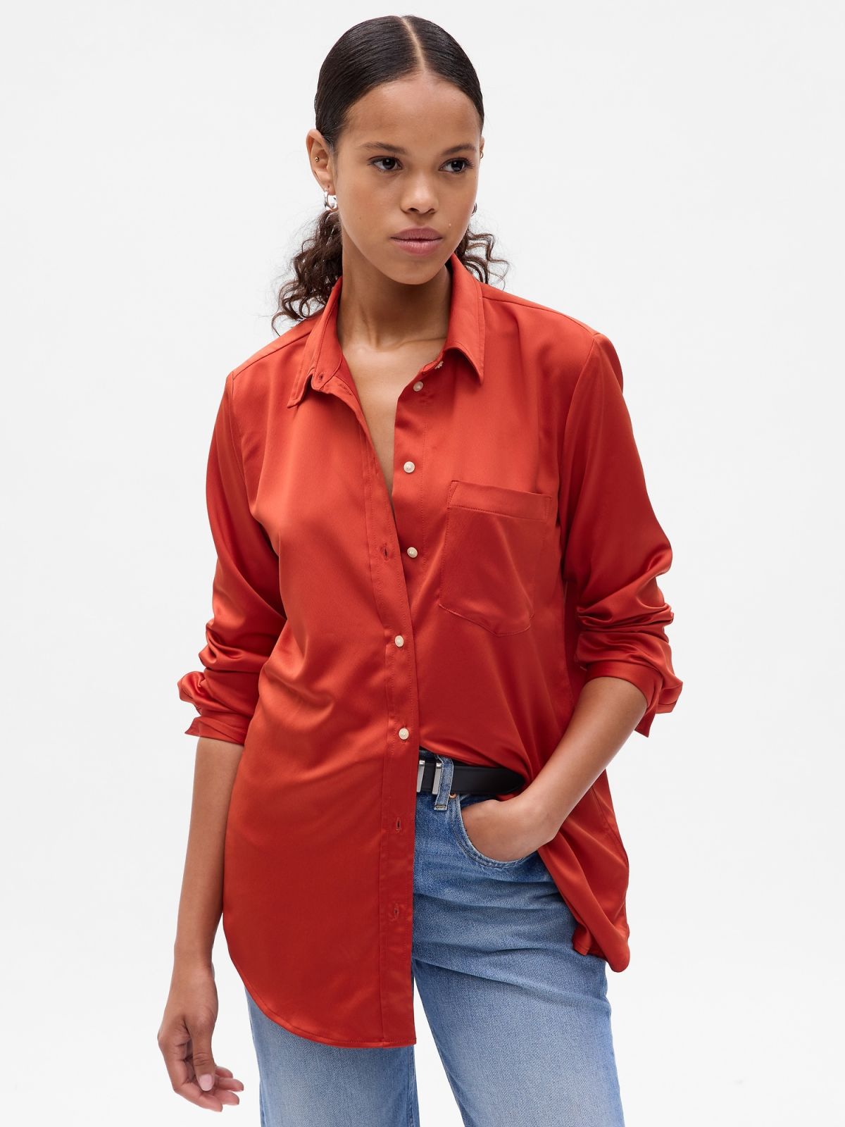 Satin Shirt-742560004