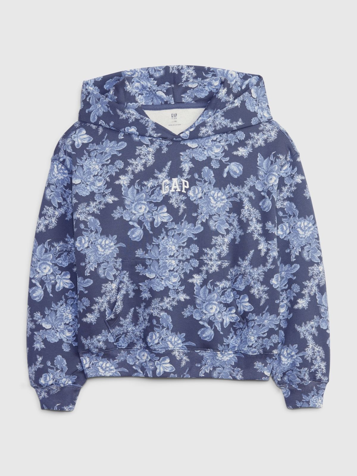 Gap × LoveShackFancy Kids Floral Logo Hoodie-799823000