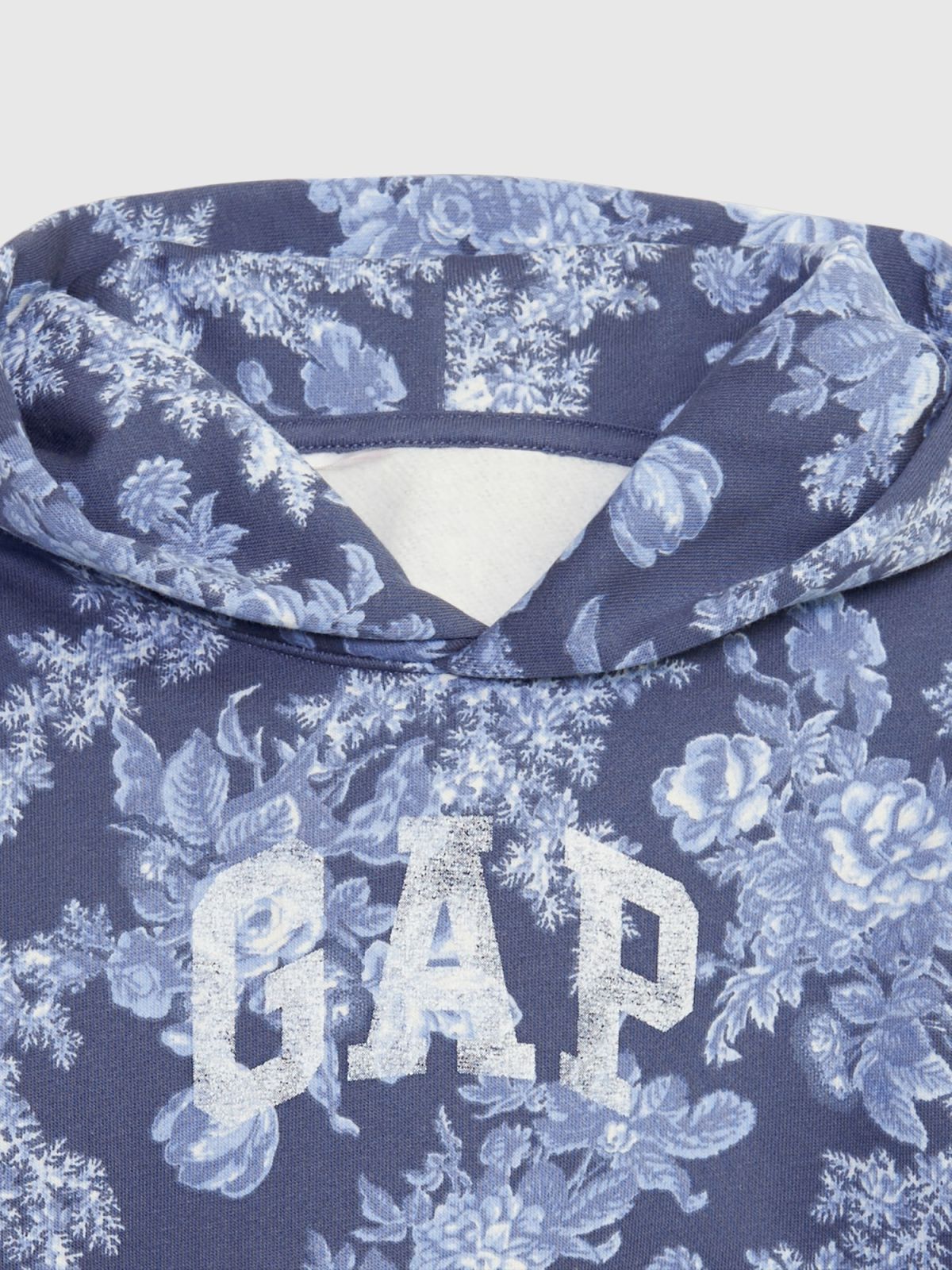 Μπλε Gap × LoveShackFancy Νηπιακό Φλοράλ Logo Φούτερ-774218000