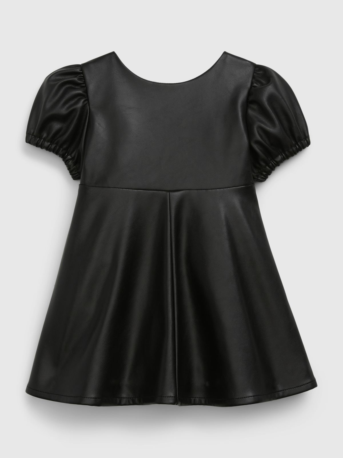 Baby Vegan Leather Dress-783401000
