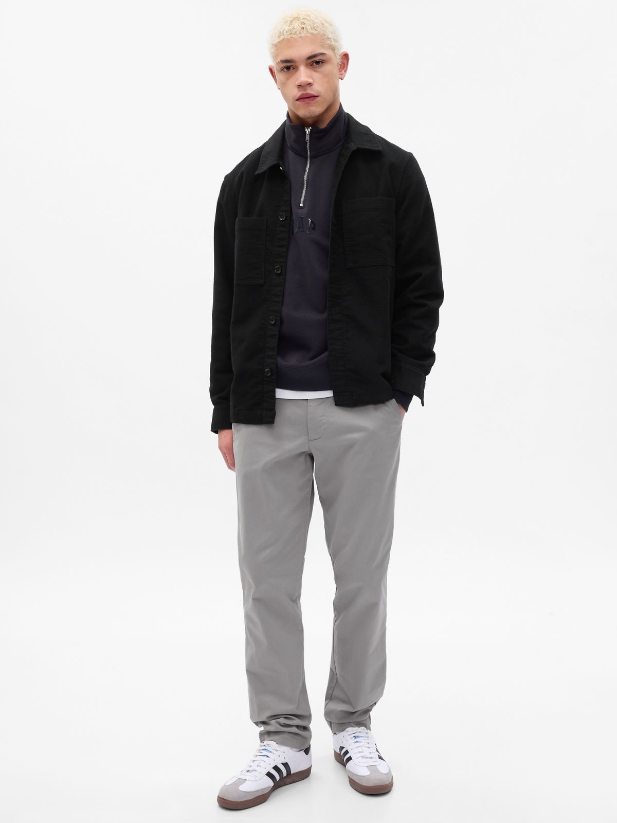 Modern Khakis in Slim Fit with GapFlex-440943038