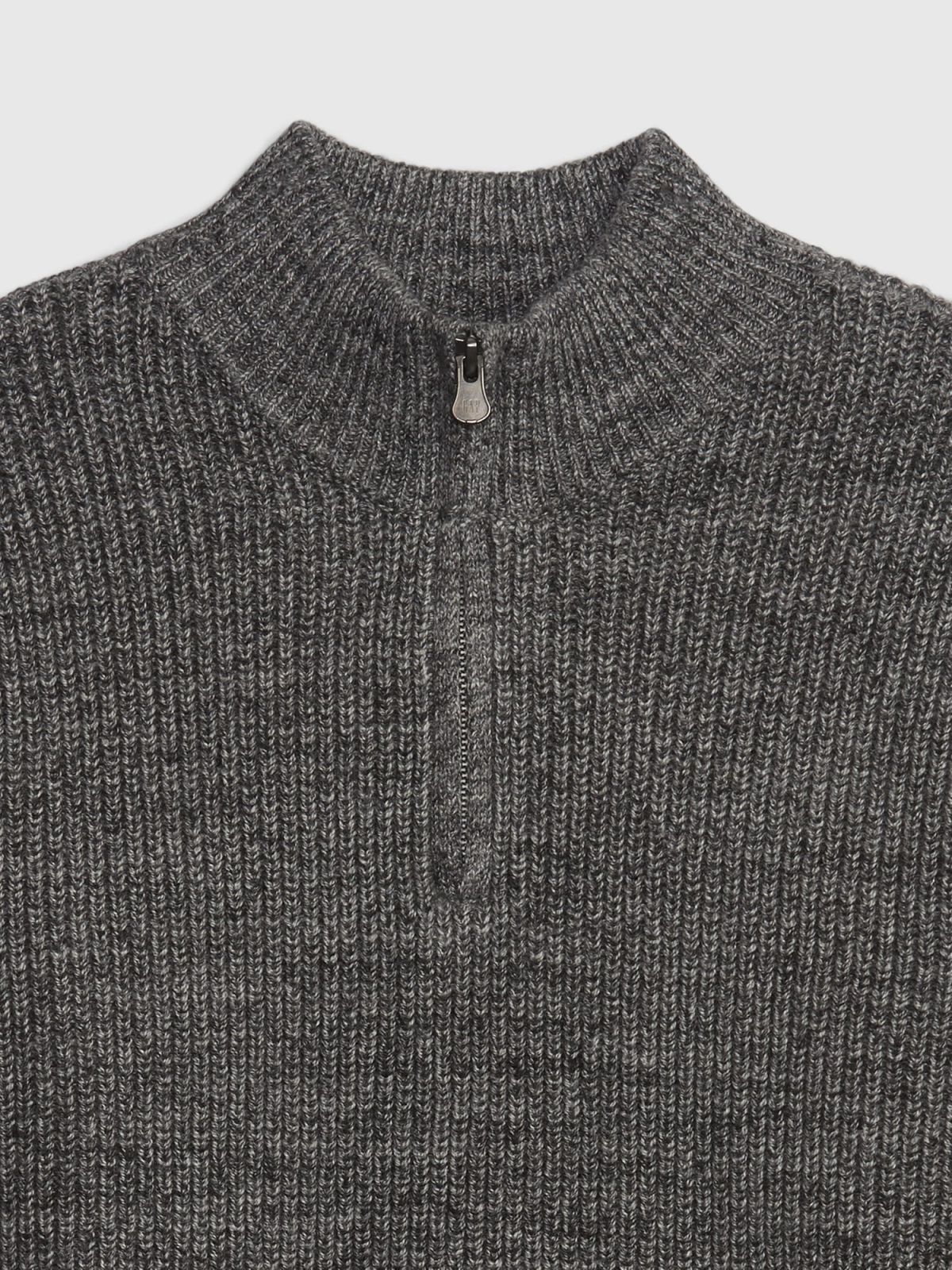 Μαύρο Παιδικό Rib Πουλόβερ-735904000