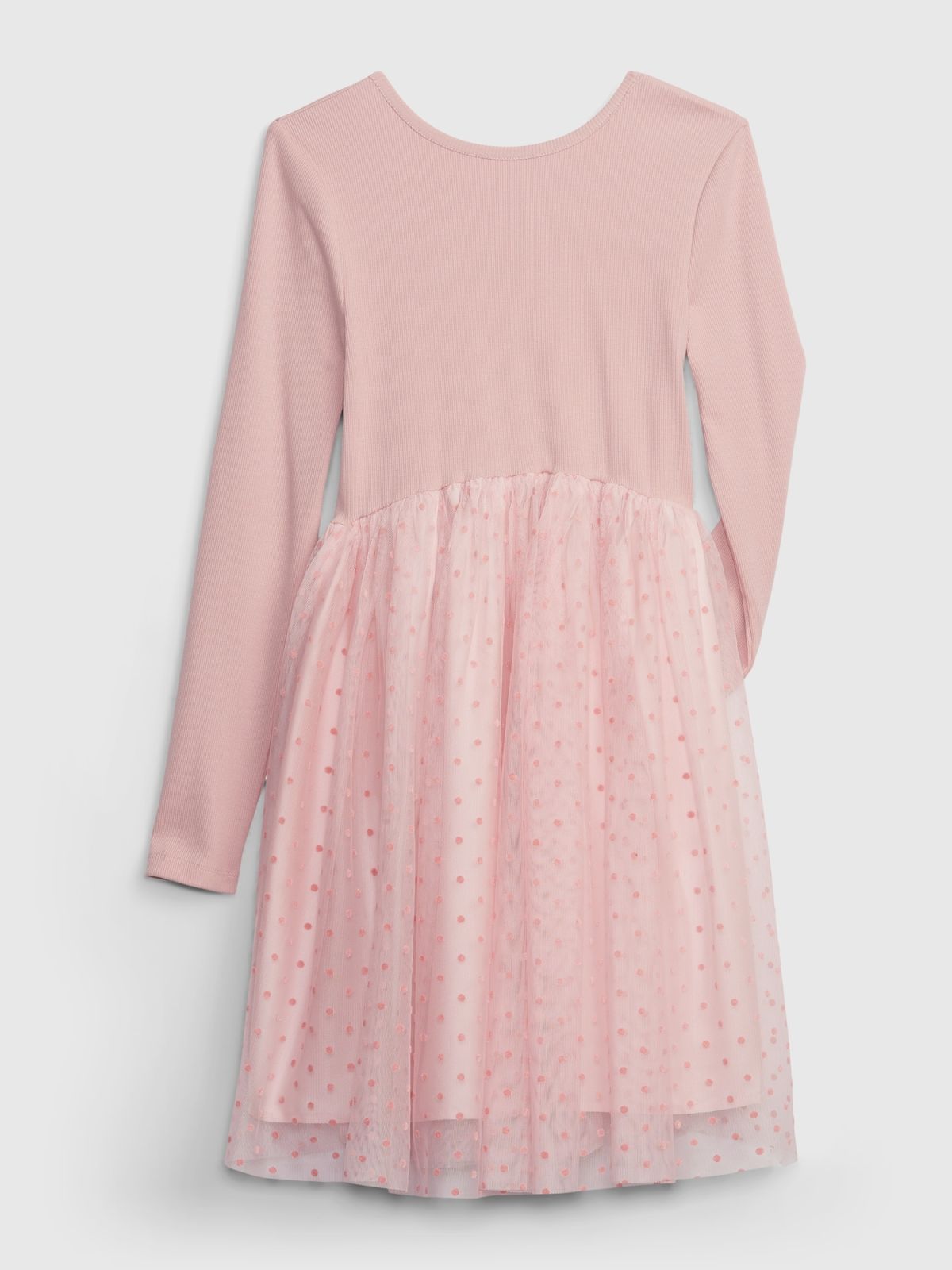 Ροζ Παιδικό Tulle Φόρεμα-787170000