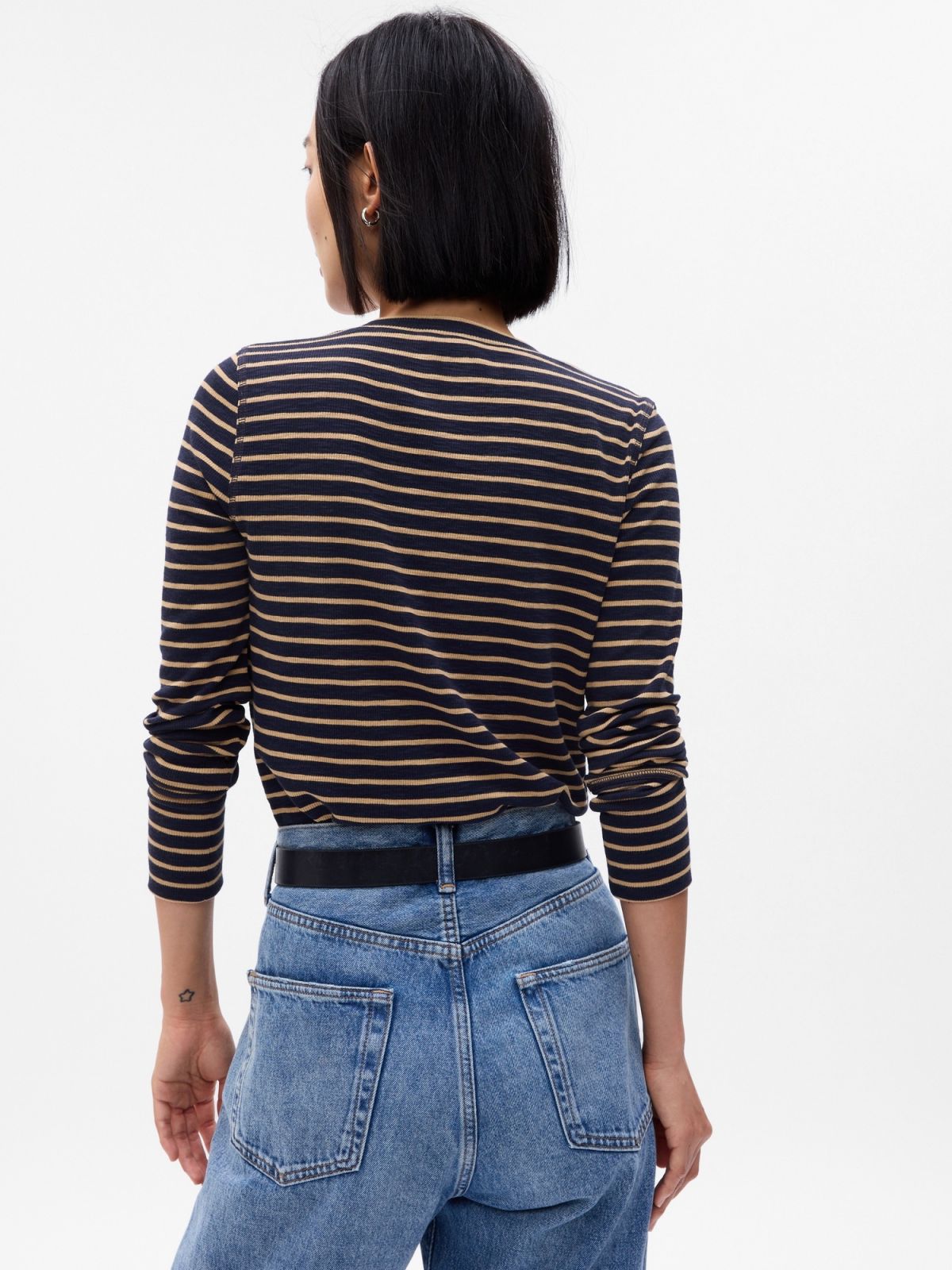 Essential Rib Henley Μπλούζα-753637008