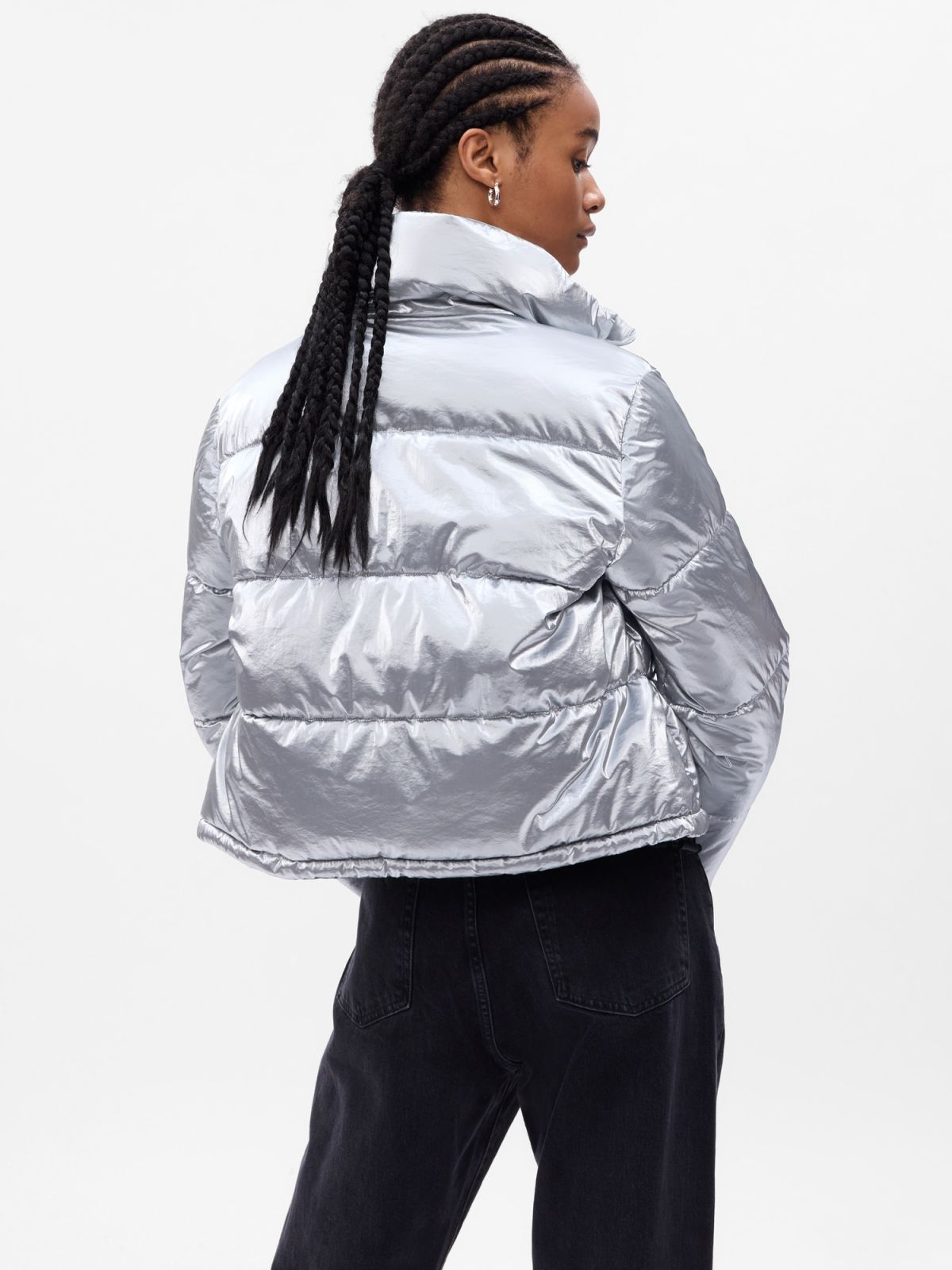 Big Puff Cropped Jacket-742410000