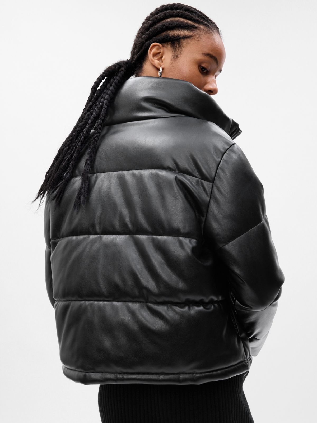 Big Puff Cropped Jacket-742410001