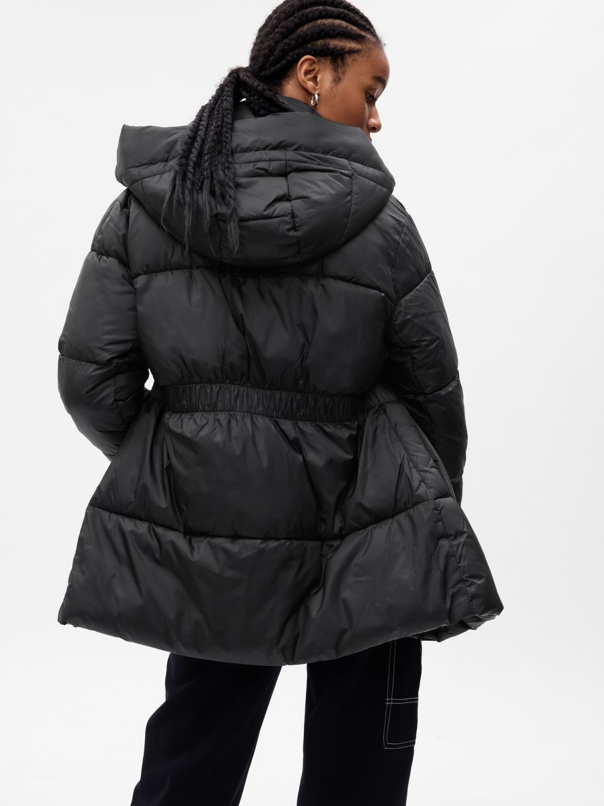 Big Puff Cinched Jacket-742261000
