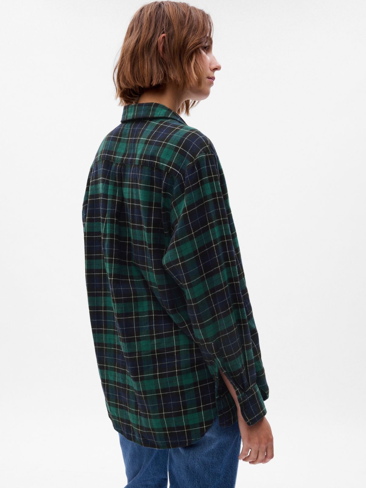 Flannel Big Shirt-742507007