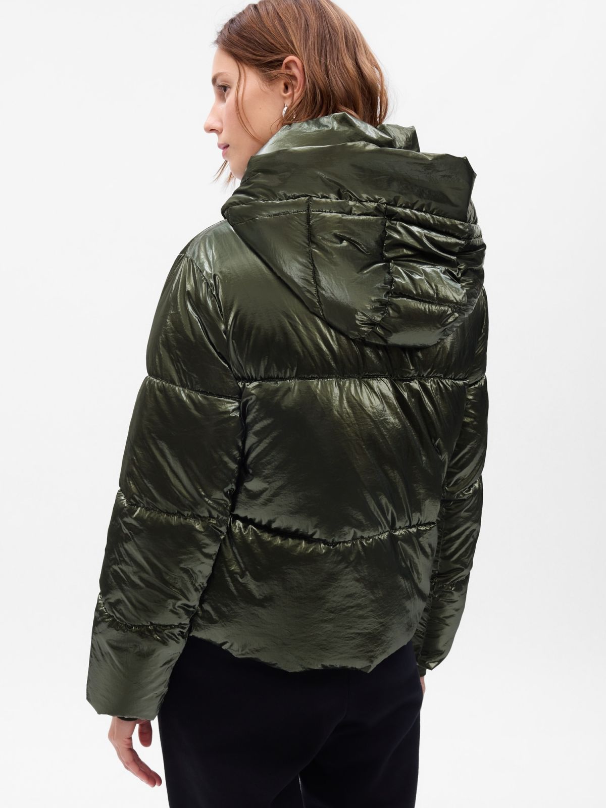 Big Puff Cropped Jacket-742127001