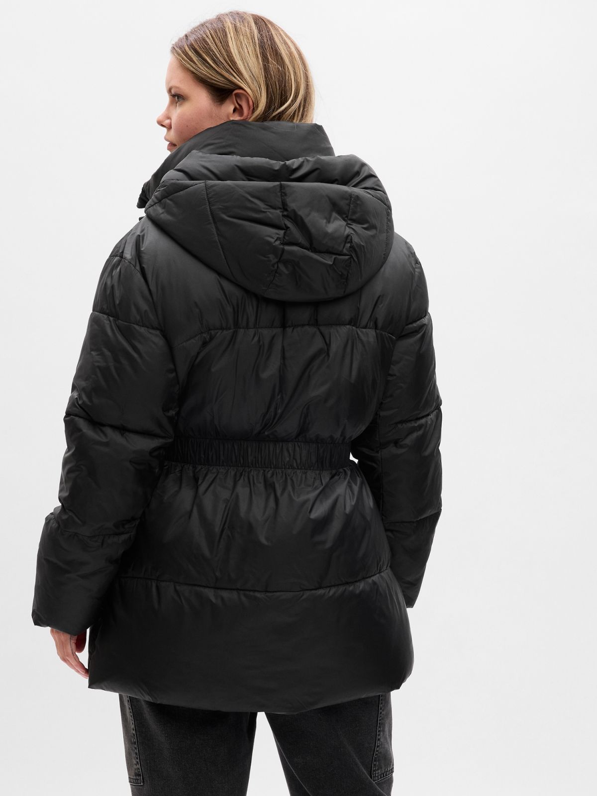 Big Puff Cinched Jacket-742261000