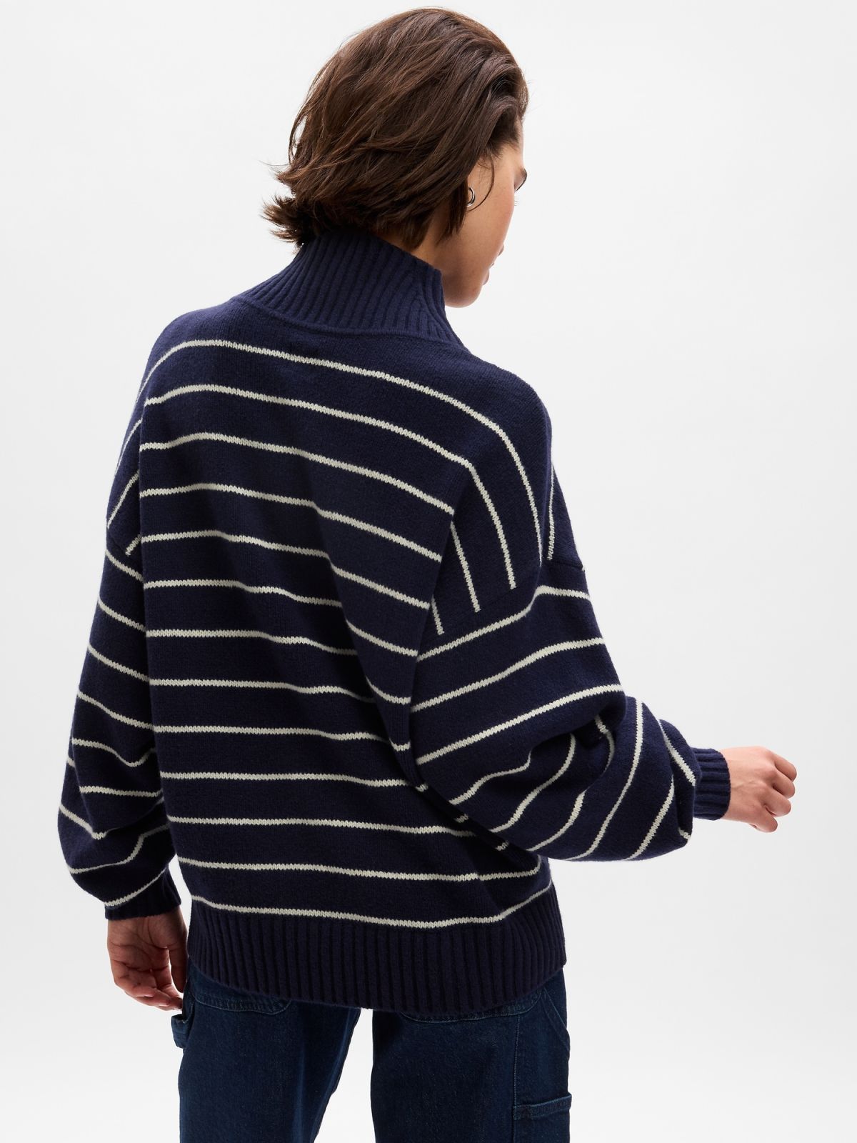CashSoft Mockneck Sweater-792264008