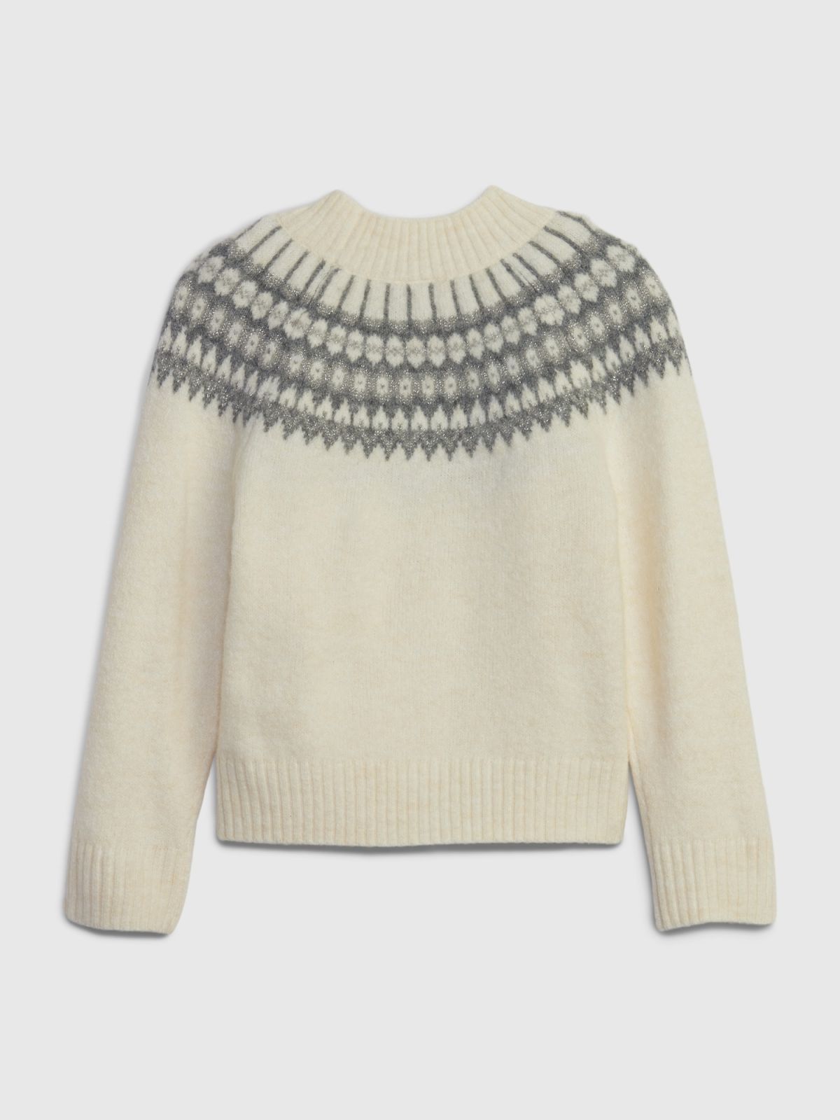 Μπεζ Νηπιακό Fair Isle Πουλόβερ-815943000