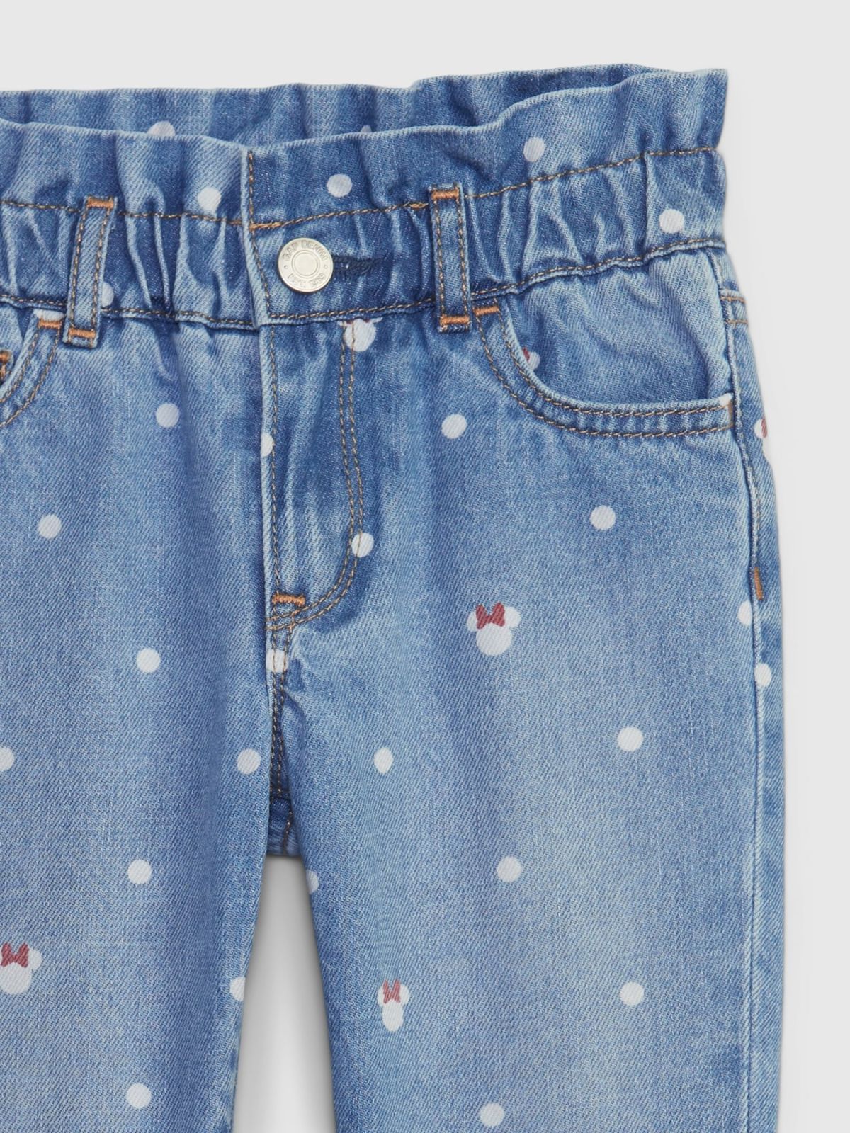 Μπλε babyGap | Disney Minnie Mouse Just Like Mom Fleece-Lined Jean Παντελόνι-810676000