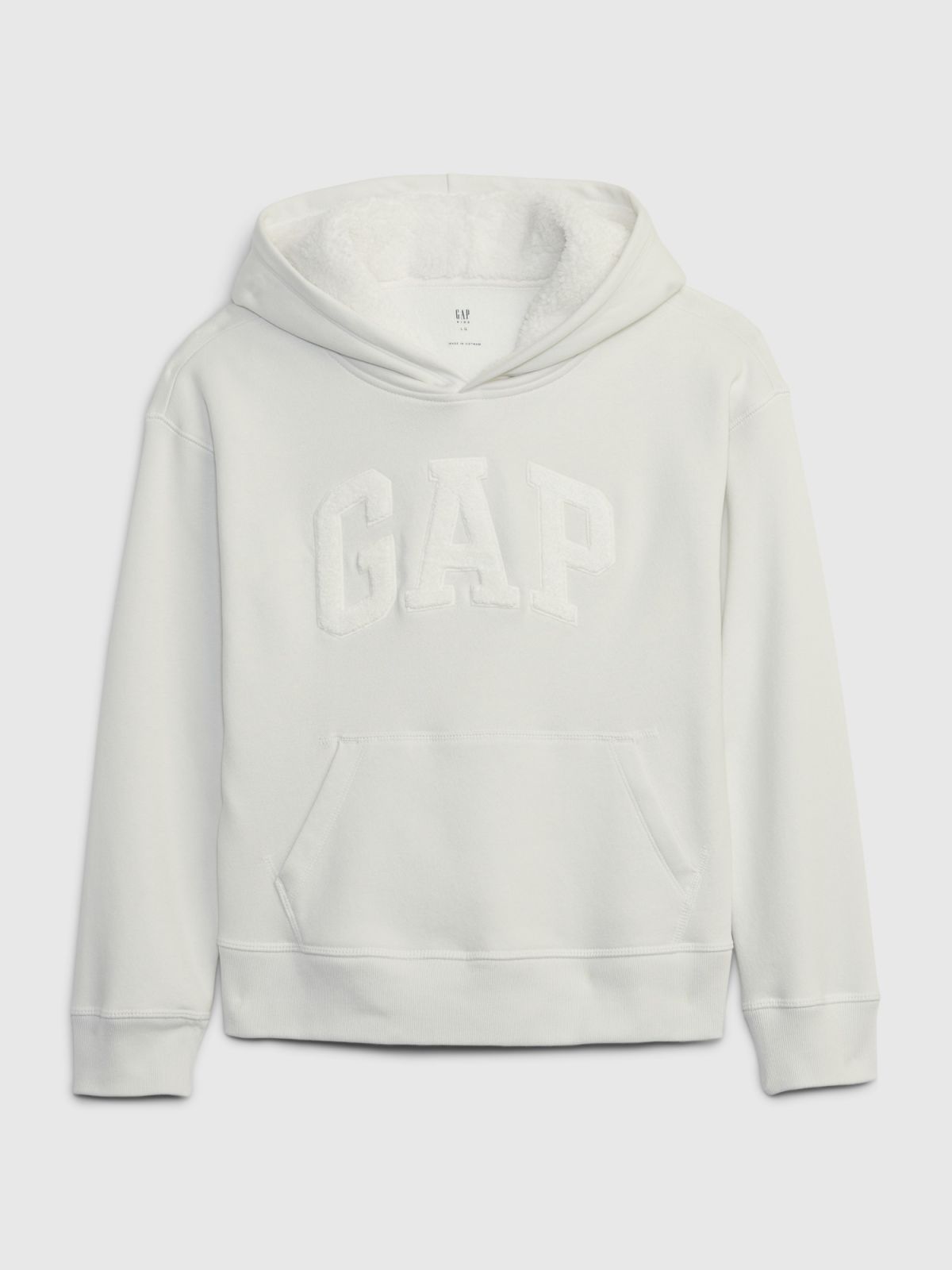 Μπεζ Παιδικό Sherpa Arch Logo Φούτερ-831261000