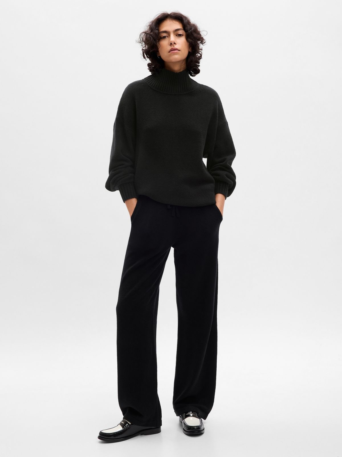 CashSoft Mockneck Sweater-792264001