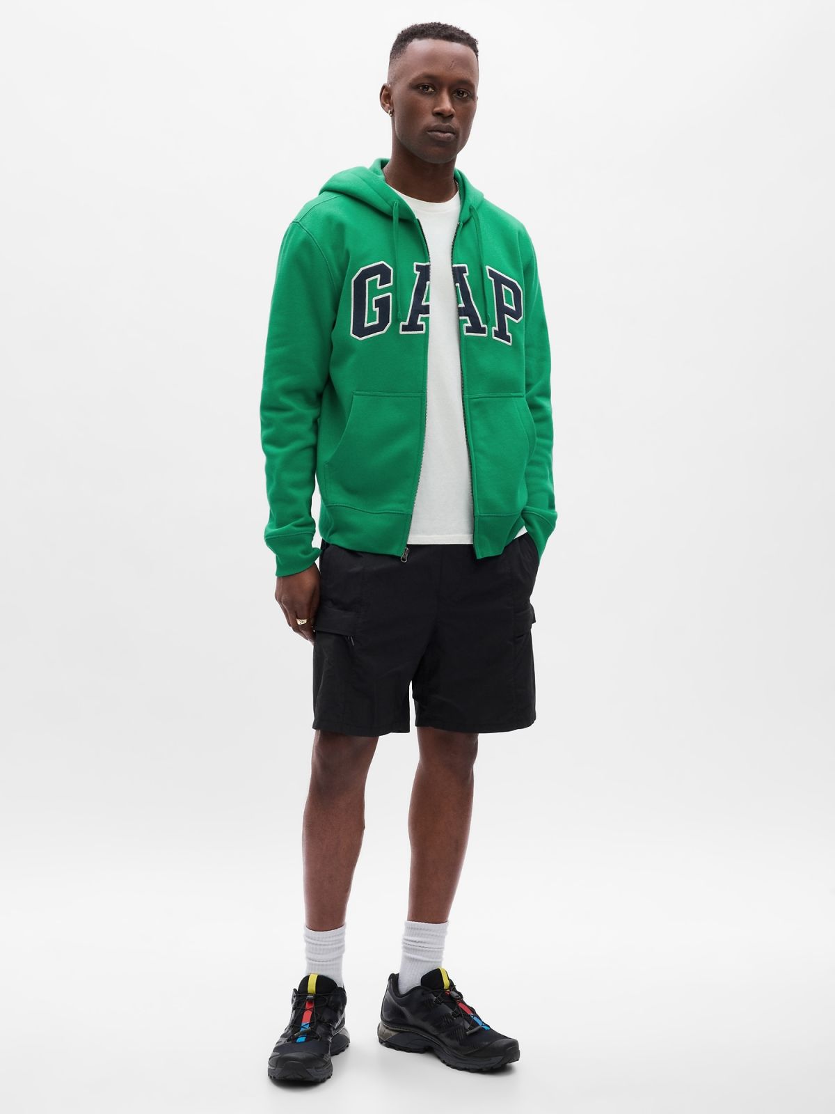Gap Logo Φούτερ με Κουκούλα-546879046