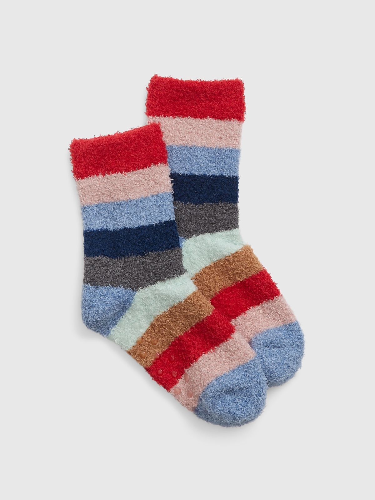 Kids Recycled Fuzzy Crew Socks-816260001