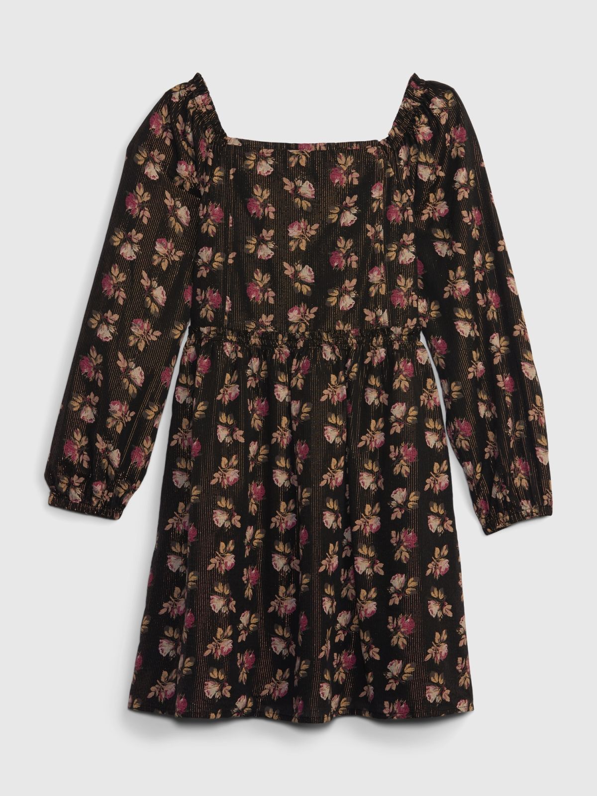 Multi Παιδικό Smocked Print Φόρεμα-819880000