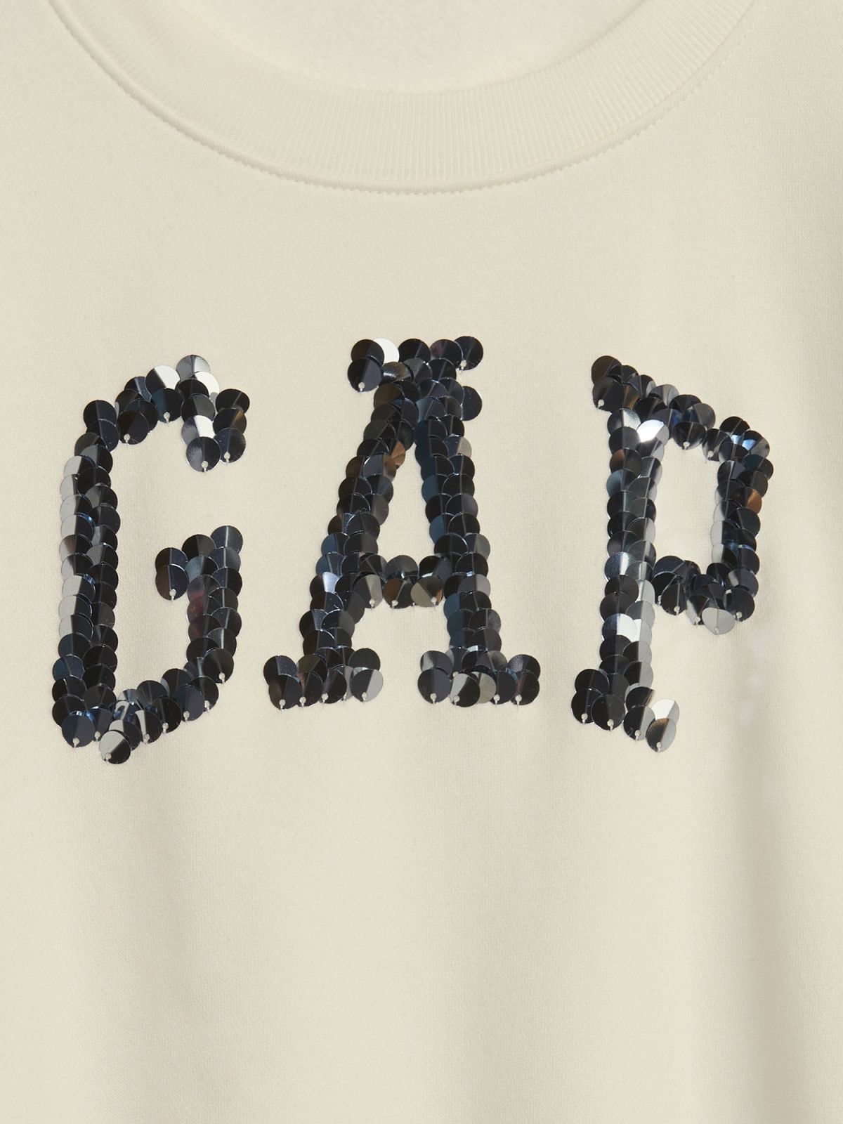 Μπεζ Παιδικό Sequin Gap Arch Logo Φούτερ-827067000