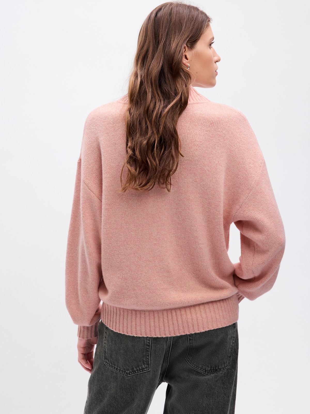 CashSoft Mockneck Sweater-792264000